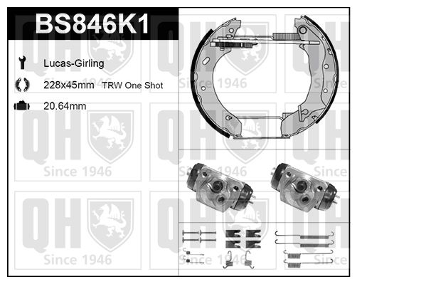 QUINTON HAZELL Jarrukenkäsarja BS846K1